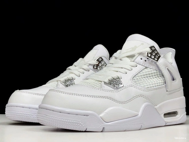 Rep TBkick Retro Jordan 4 Air Money 308497-100 Pure 0814